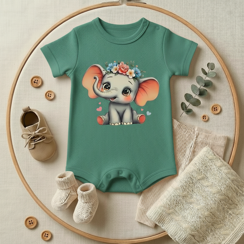 BABY GIRL ELEPHANT-6 COLORS
