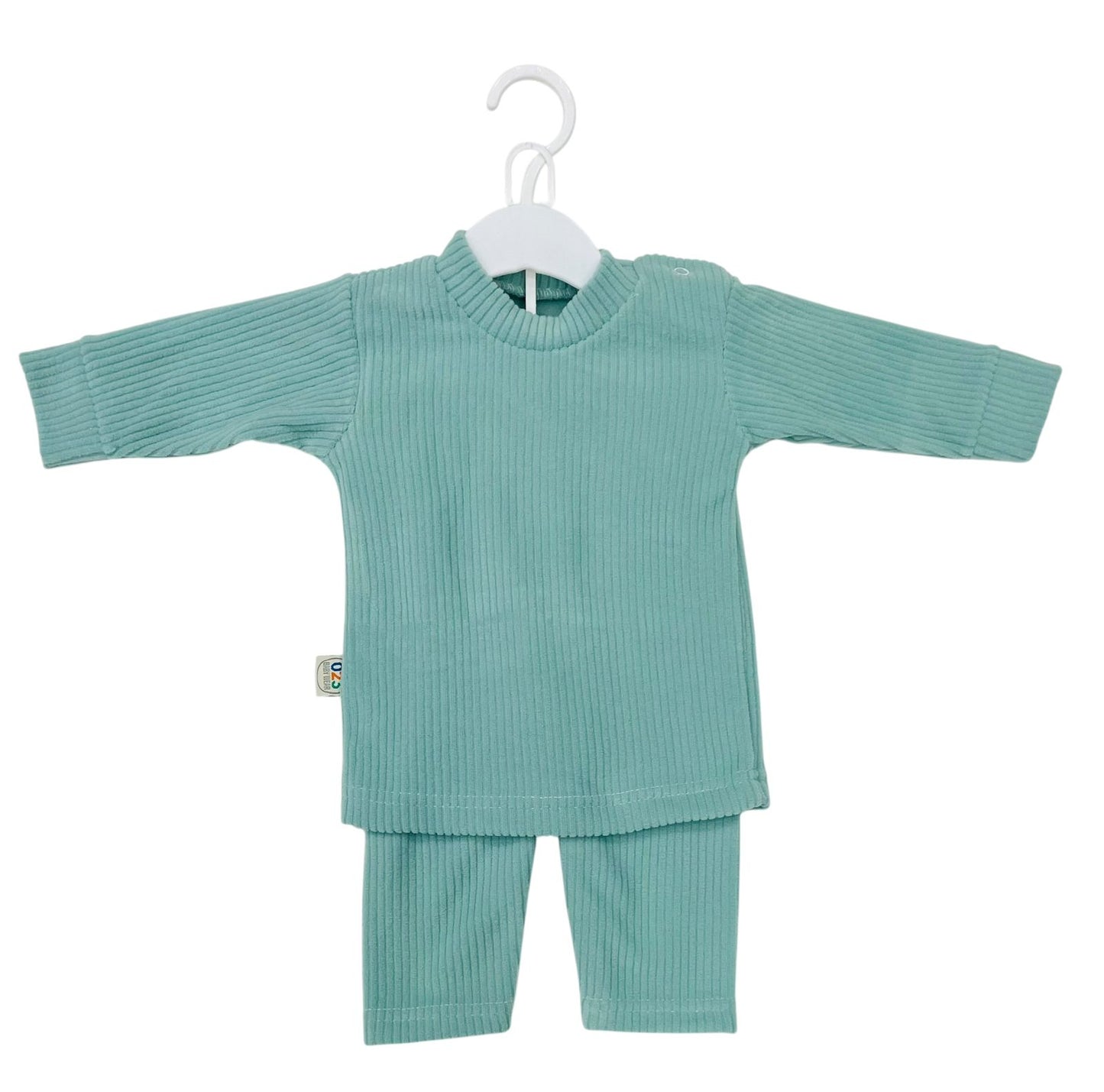 Ribbed Cotton Two-Piece Baby Set
