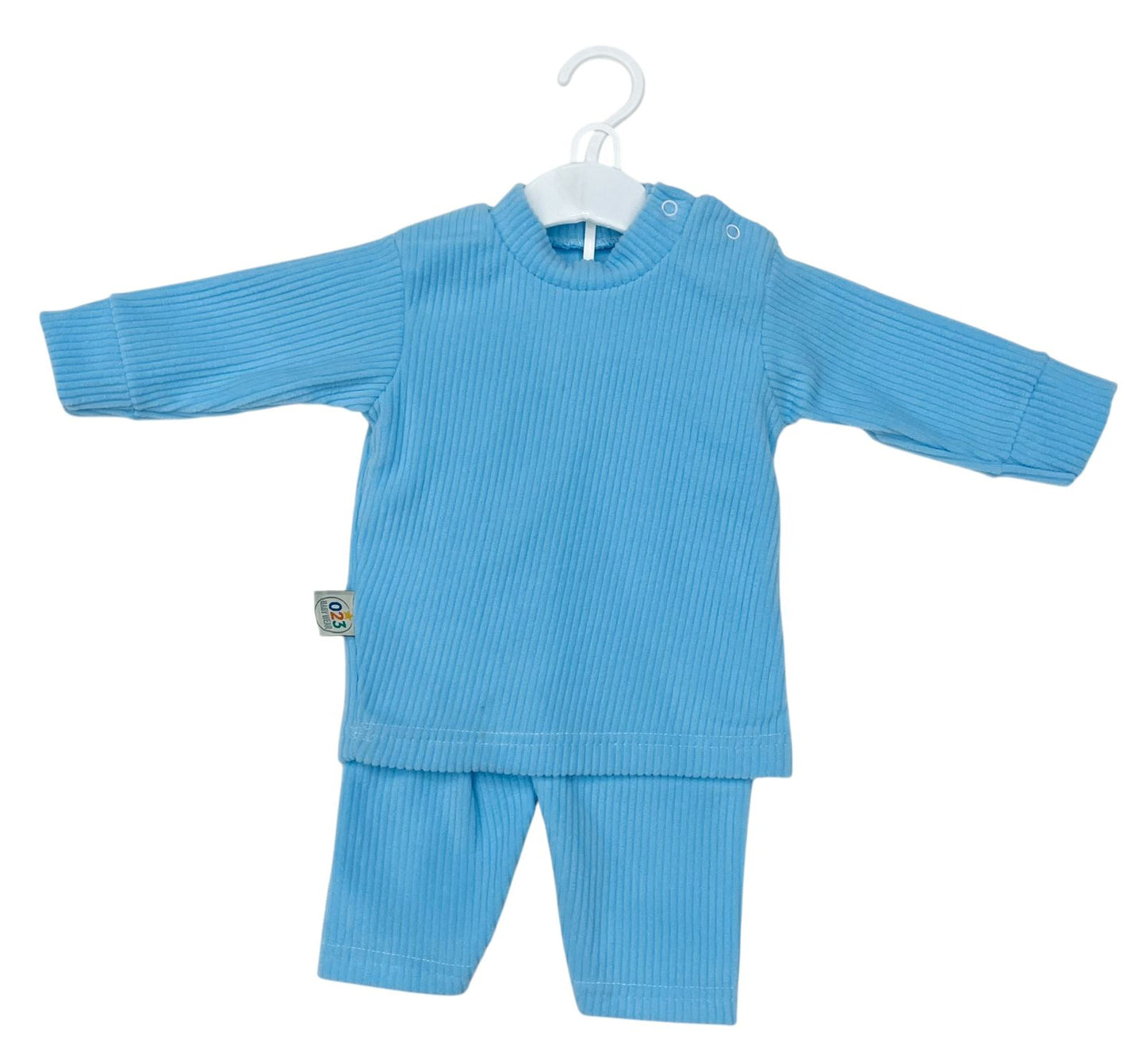 Ribbed Cotton Two-Piece Baby Set