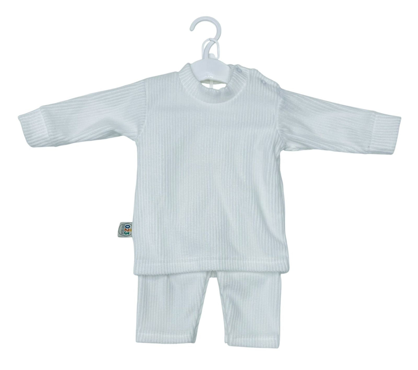 Ribbed Cotton Two-Piece Baby Set