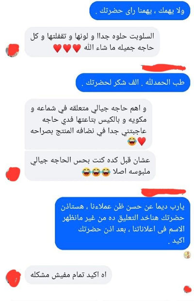 Customer review screenshot