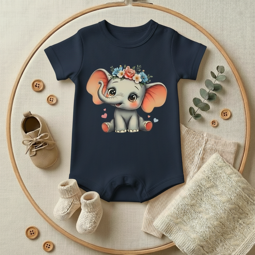 BABY GIRL ELEPHANT-6 COLORS