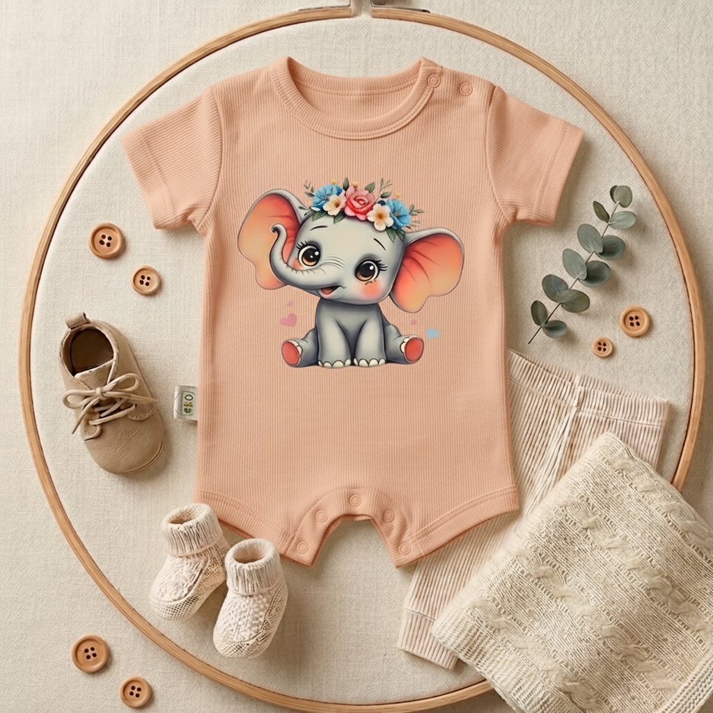 BABY GIRL ELEPHANT-6 COLORS