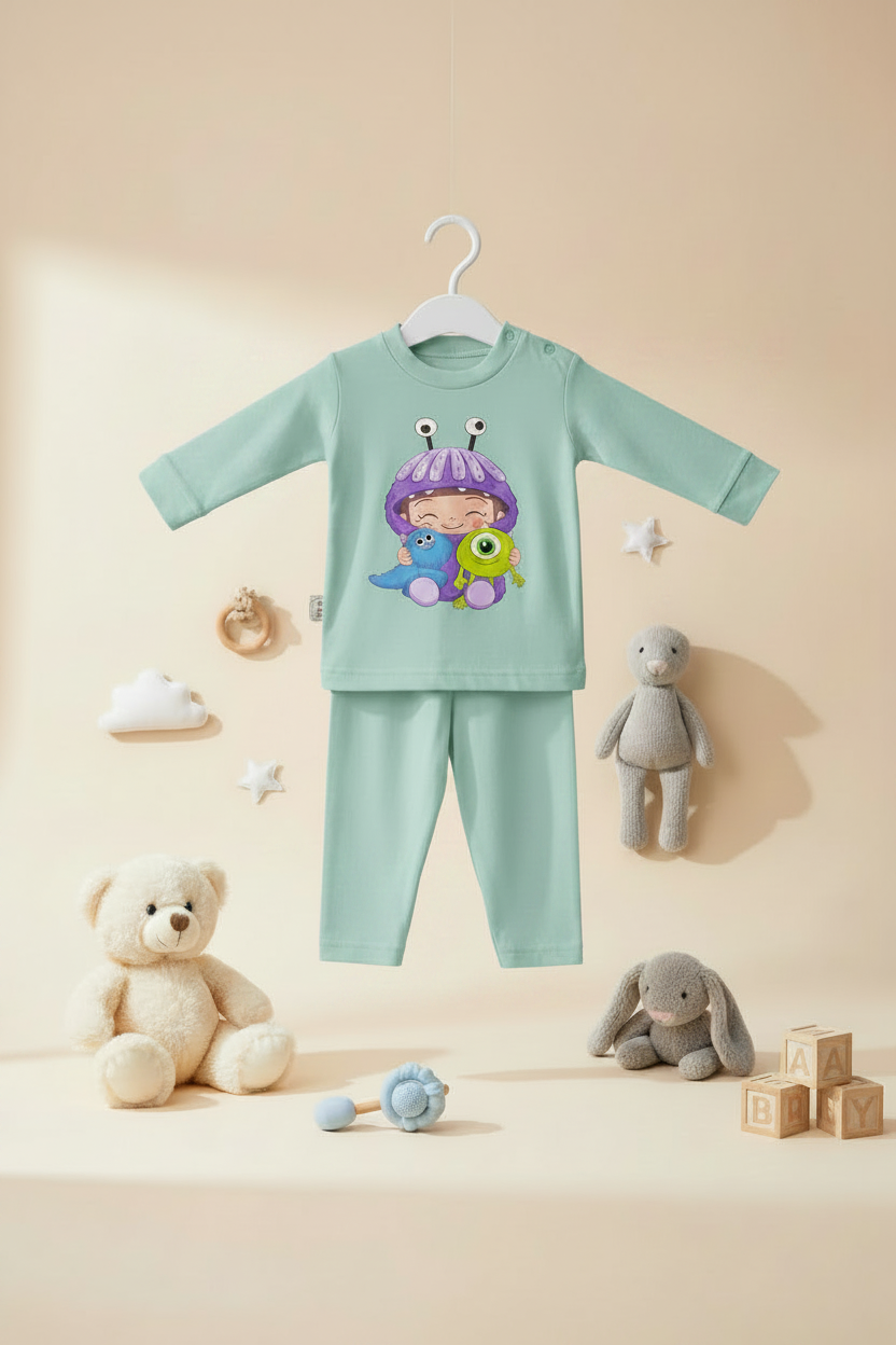 MONSTER INC 2 Pieces Pajamas Set -6 colors -