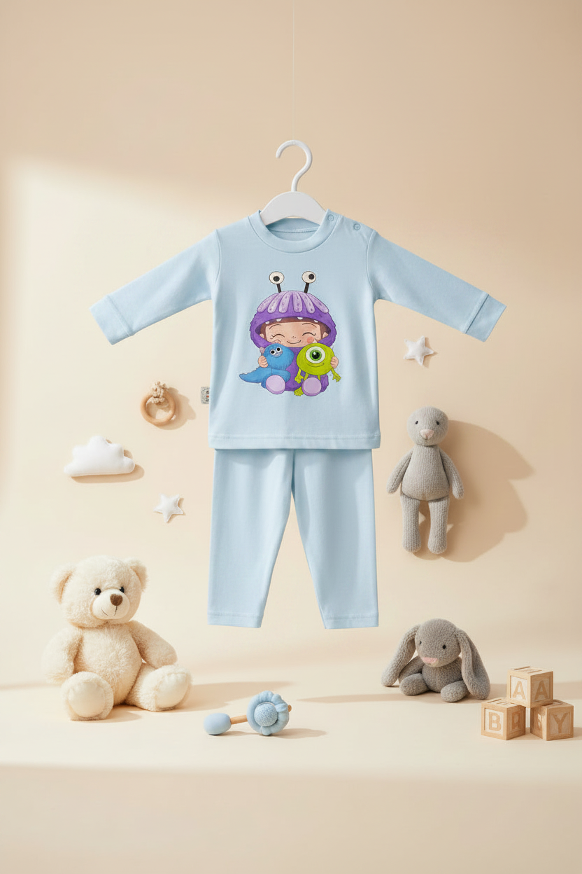 MONSTER INC 2 Pieces Pajamas Set -6 colors -