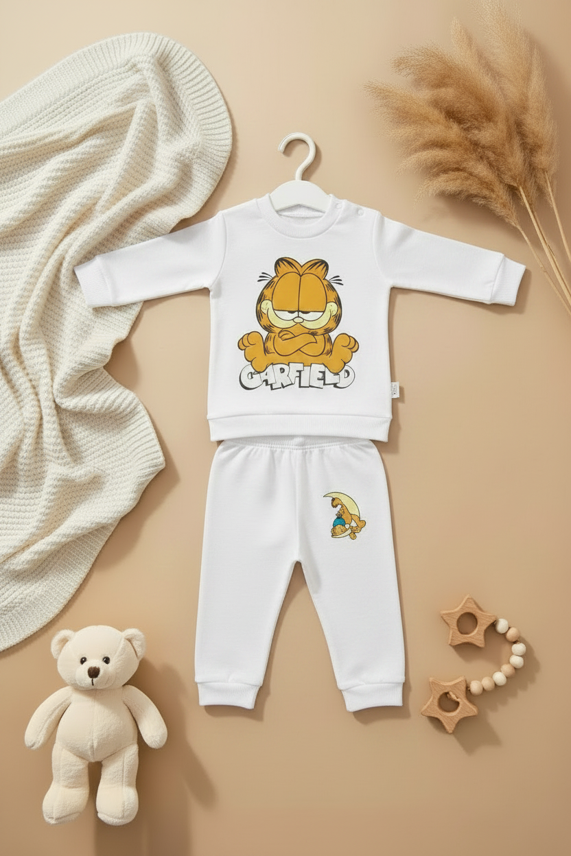 GARFIELD Baby  2 pieces Pajamas Set -6 colors Available