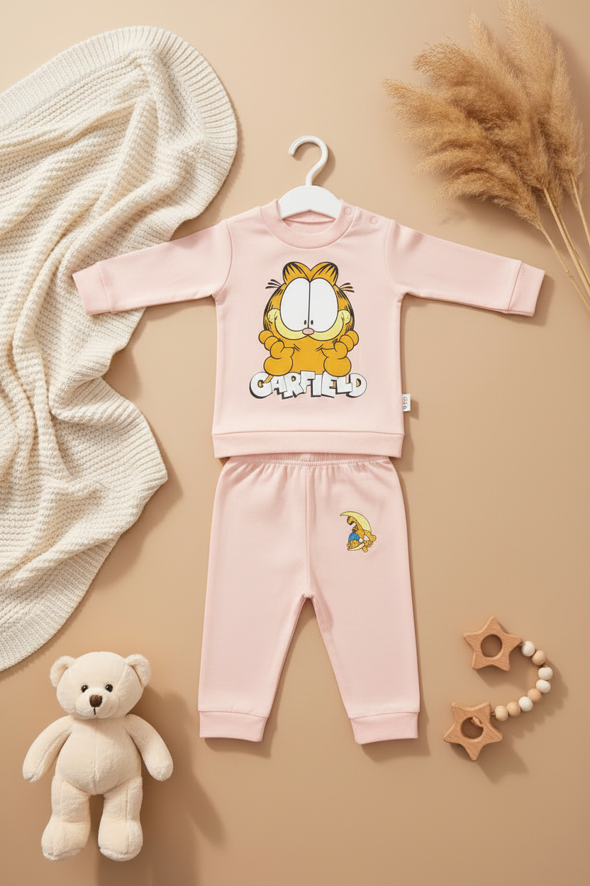 GARFIELD Baby  2 pieces Pajamas Set -6 colors Available