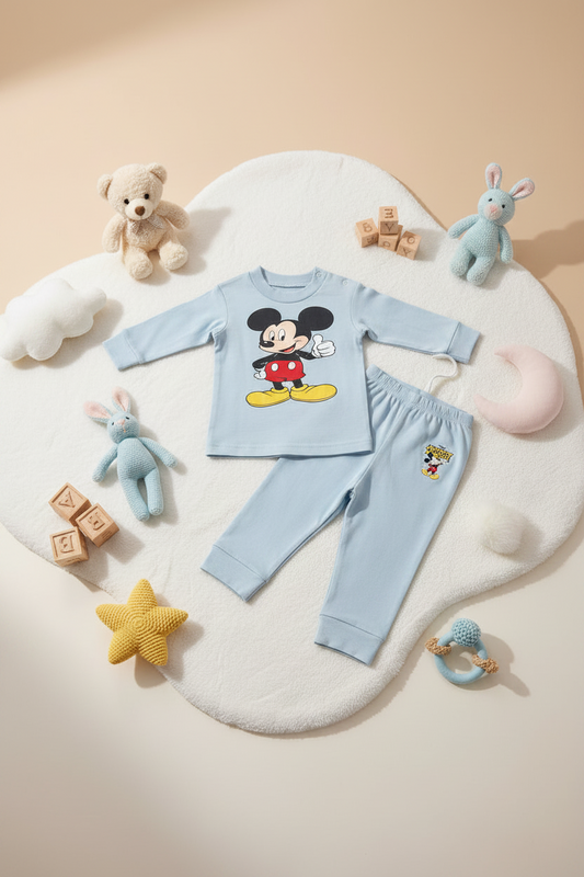 MICKEY MOUSE 2PIECES Pajamas Set-6 Colors
