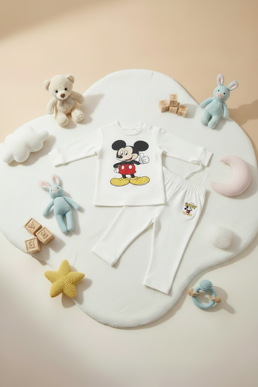 MICKEY MOUSE 2PIECES Pajamas Set-6 Colors
