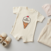 Be Sweet Ice Cream Baby Romper – 6 Color Options