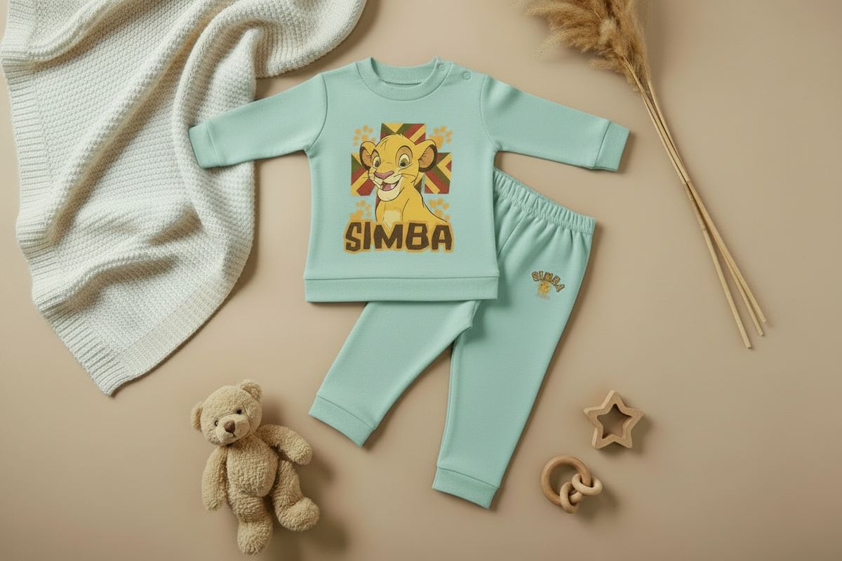 SIMBA Baby 2 pieces Pajamas Set- Available 6 colors -