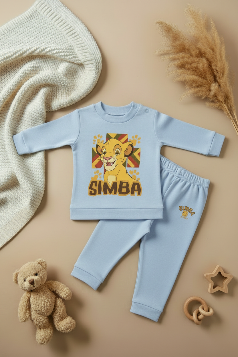SIMBA Baby 2 pieces Pajamas Set- Available 6 colors -