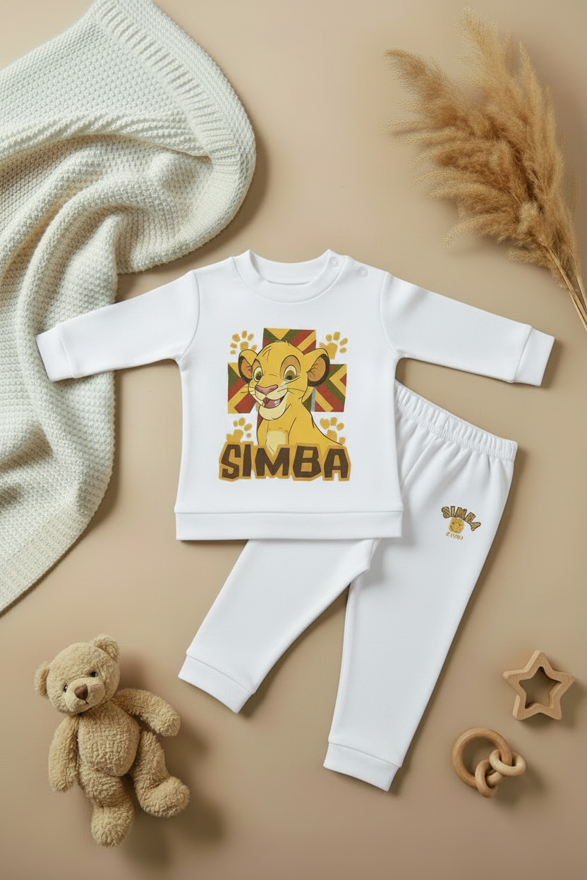 SIMBA Baby 2 pieces Pajamas Set- Available 6 colors -
