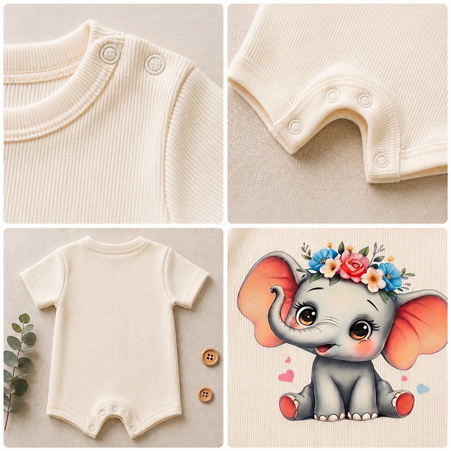 BABY GIRL ELEPHANT-6 COLORS