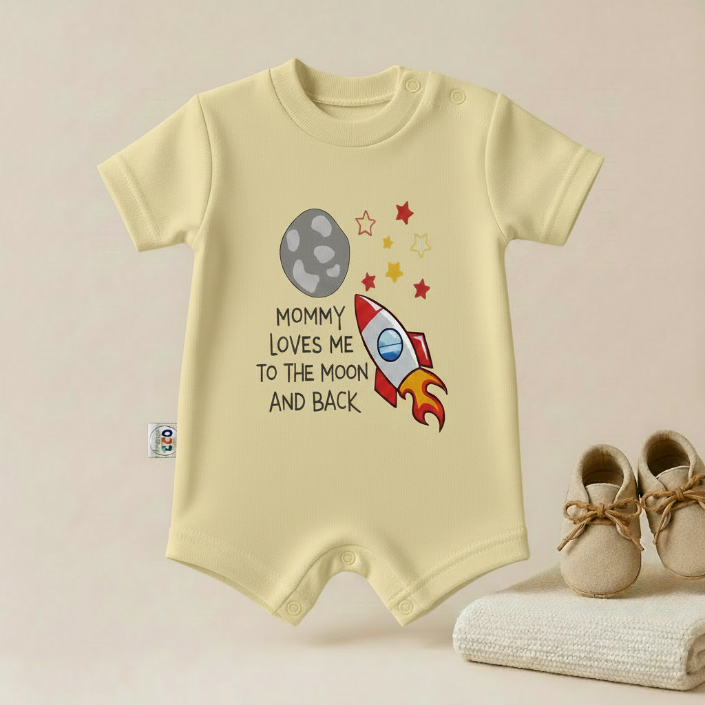 Mommy Loves Me Baby Romper – 6 Color Options
