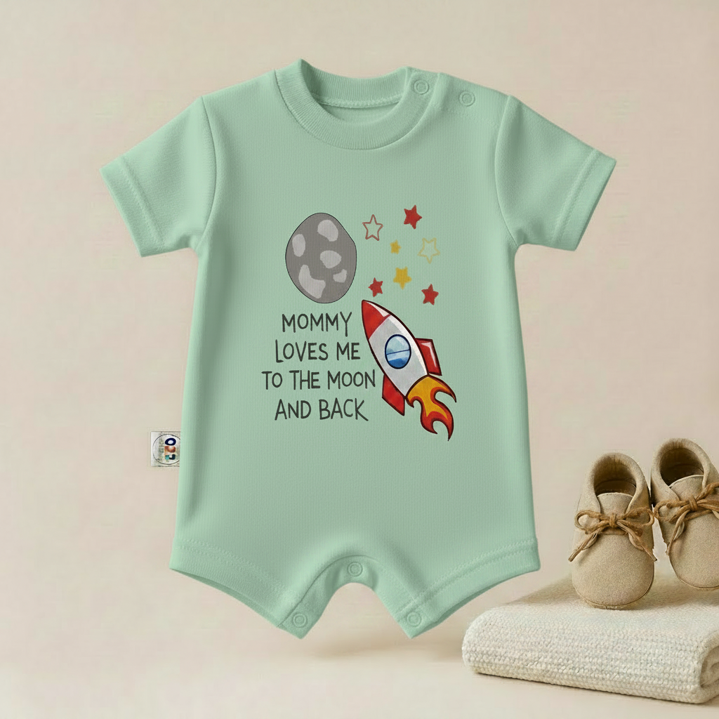 Mommy Loves Me Baby Romper – 6 Color Options