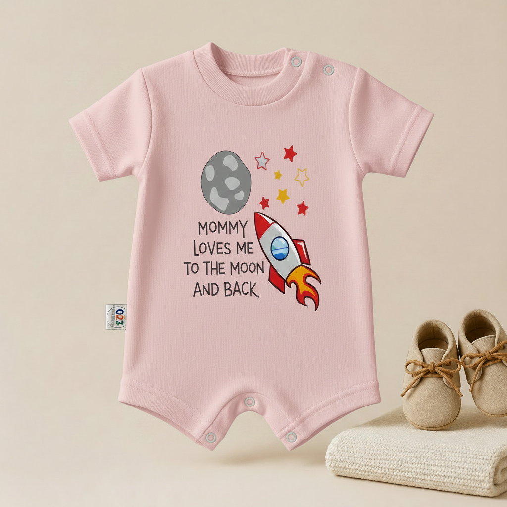 Mommy Loves Me Baby Romper – 6 Color Options