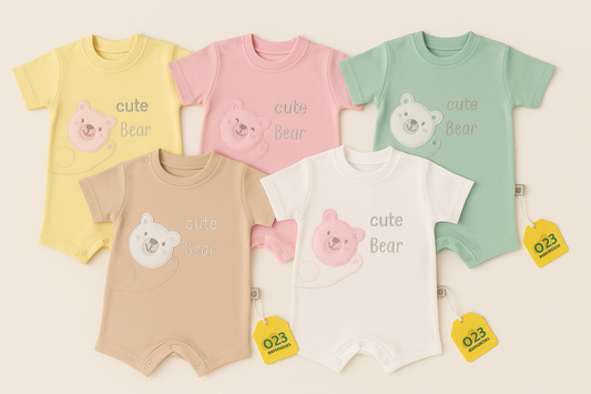 Cute Bear Body Suit