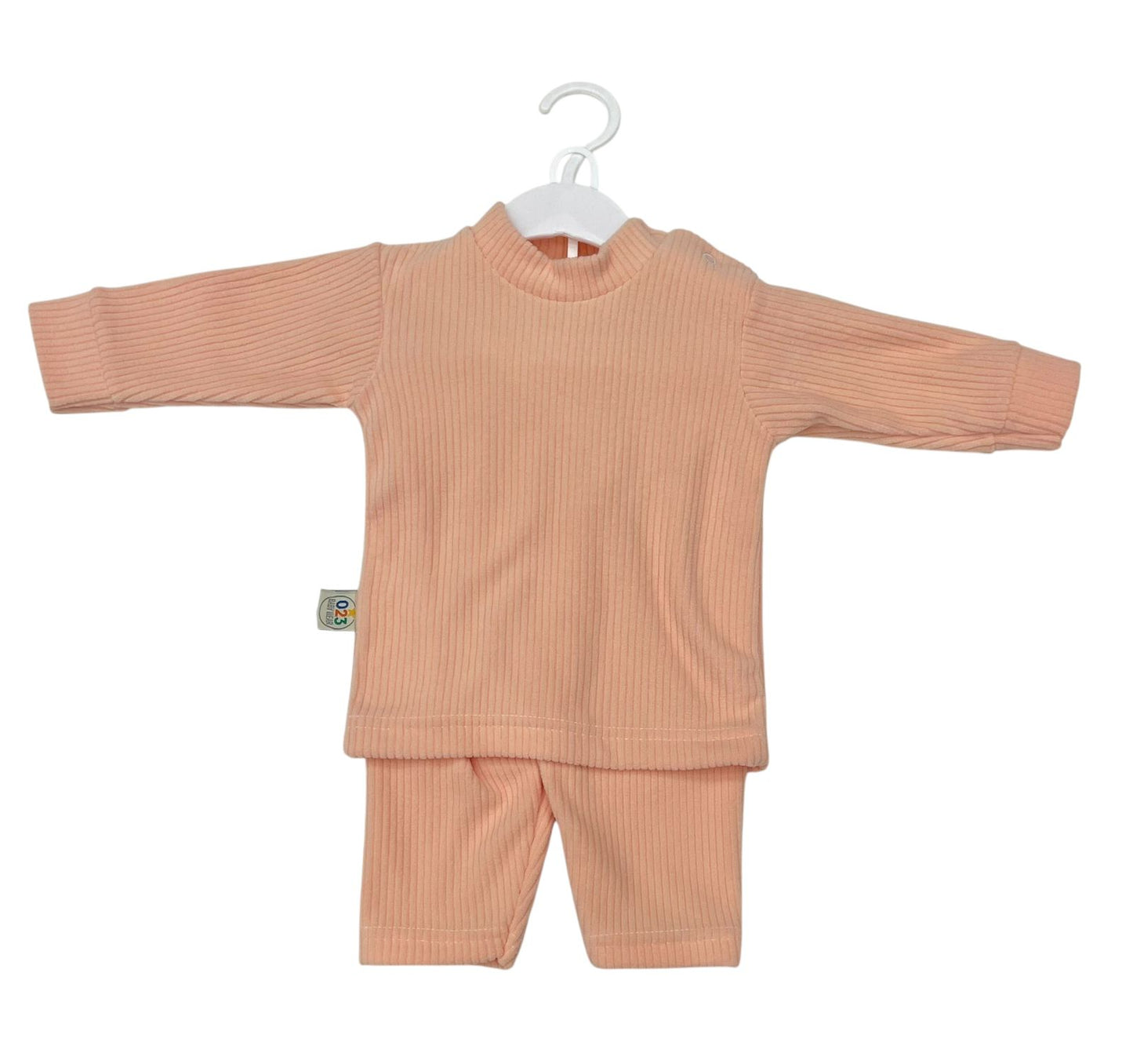 Ribbed Cotton Two-Piece Baby Set