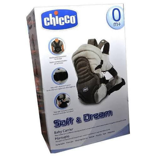 Chicco Soft & Dream Baby Carrier – 0m+ (Available in Red, Blue, and Grey)