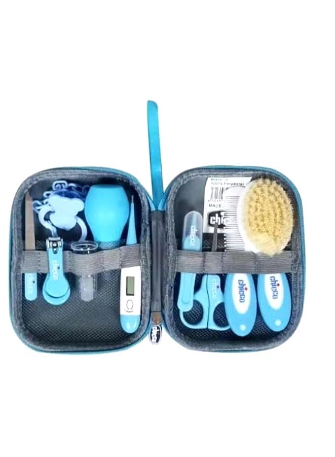 Chicco Complete Baby Care & Grooming Kit – 0 m+ (Available in Blue & Pink)