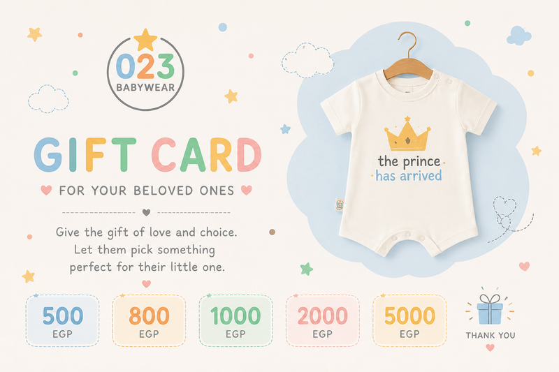 🎁💛 023 Babywear Gift Card 🎁💛كارت مشتريات للهدايا