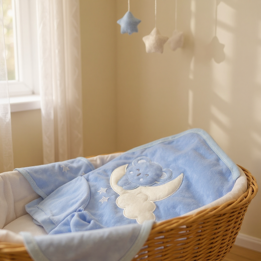 Winter Moon Bear Baby Matching Suit - Boy