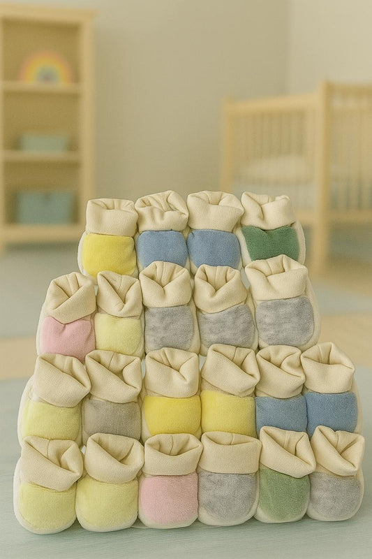 Soft Cotton Newborn Booties