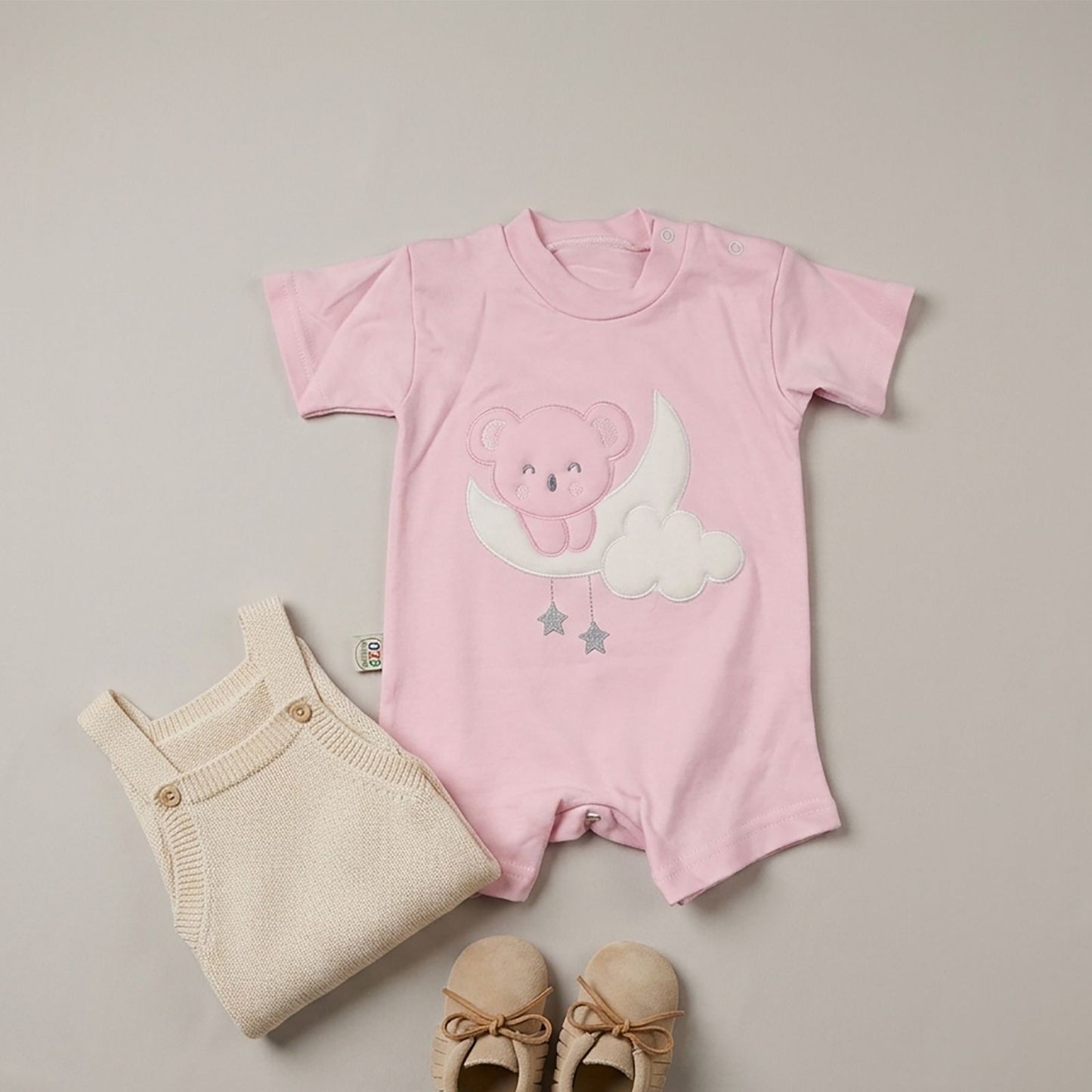 MOON BEAR Baby Romper---Available 4 colors