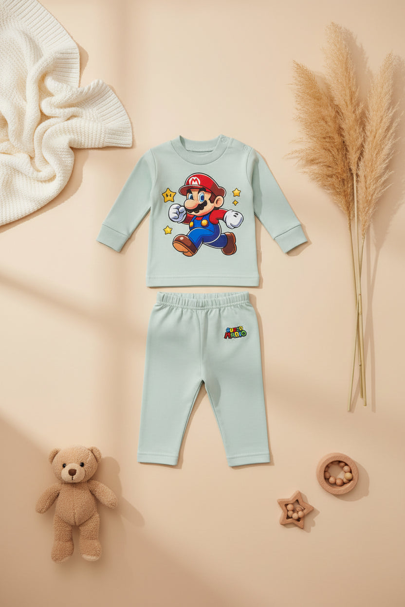 Super Mario - 2 pieces pajama set - Available in 6colors