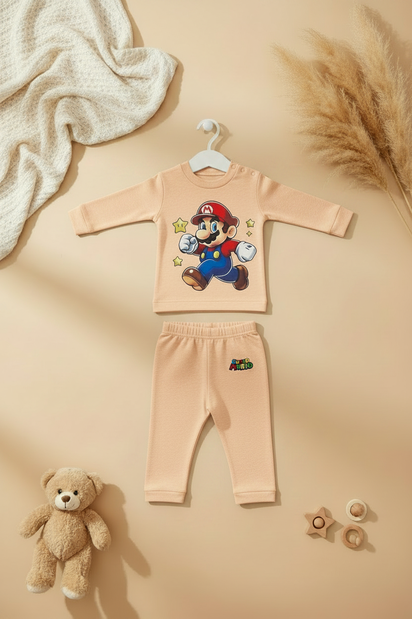Super Mario - 2 pieces pajama set - Available in 6colors