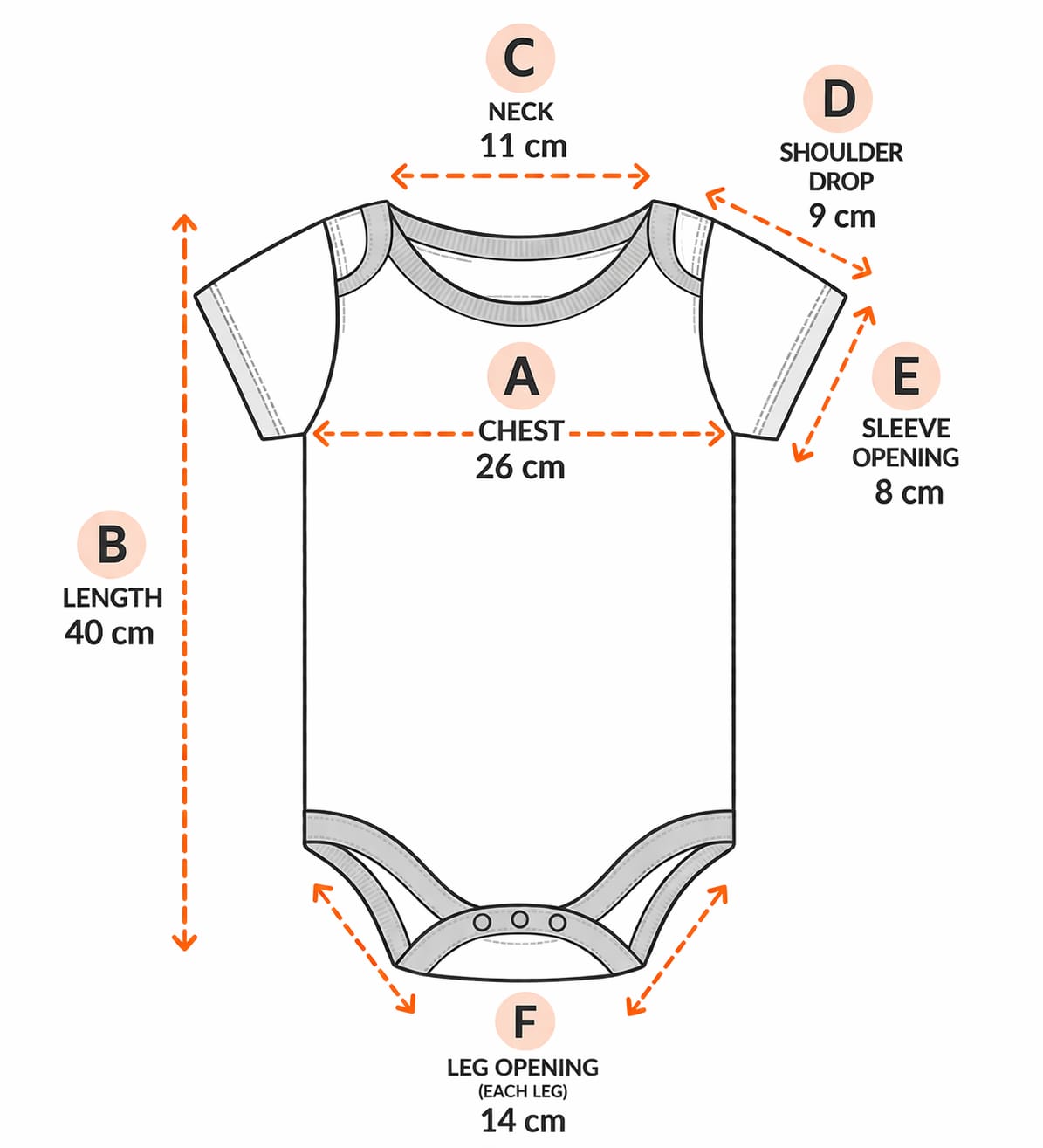 My First Eid Baby Romper – Sheep Design (6 Colors)