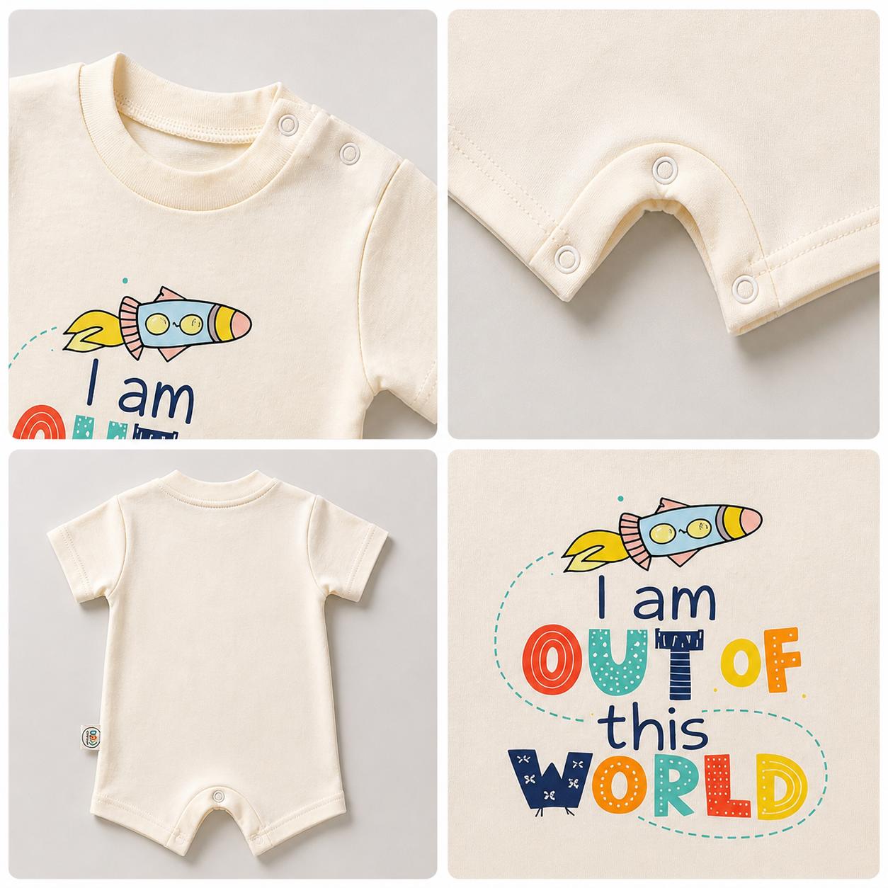 Out of This World Baby Romper – 6 Color Options