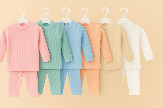 Ribbed Cotton Two-Piece Baby Set