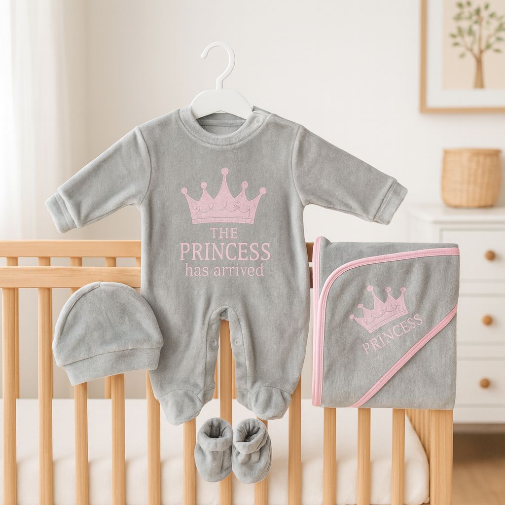 Winter Princess Matching Baby Set