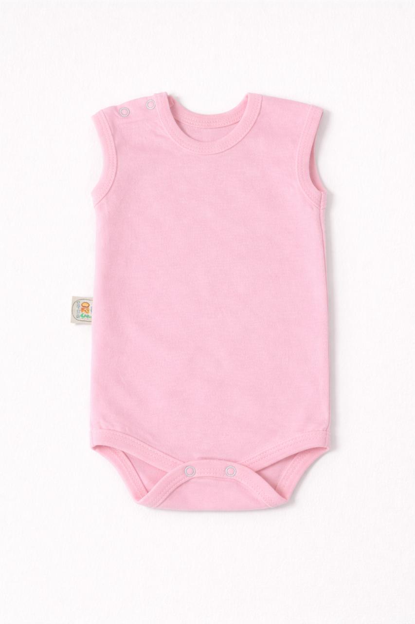 Sleeveless Baby Bodysuit – Soft Cotton Newborn Romper (3 Colors)