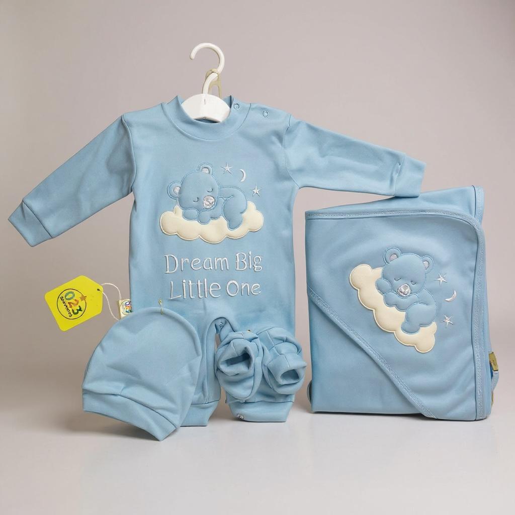 Dream Big Little One – 4-Piece Newborn Baby